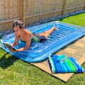 This Inflatable Sunbathing Pool Lounger Doubles as a Mini Pool