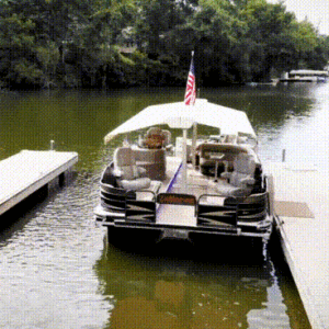 The 2xMarine is an Expanding Pontoon Boat That Doubles In Size Once On The Water