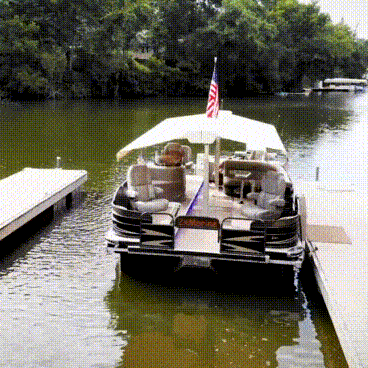 The 2xMarine is an Expanding Pontoon Boat That Doubles In Size Once On The Water