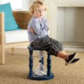 This Hourglass Time-Out Stool Has An Integrated Sand Timer For Perfectly Timed Time-Outs