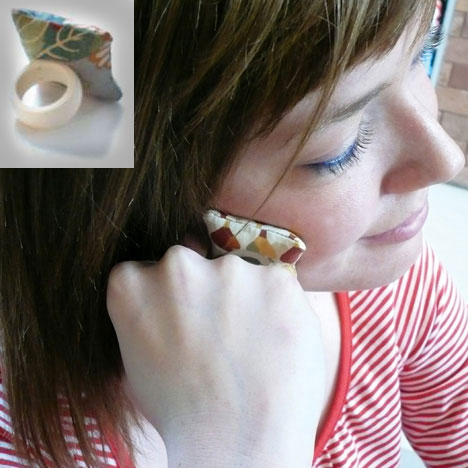 Mini Pillow Cushion Ring