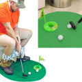 This Toilet Putting Green Lets You Practice Your Putting While On The Can