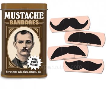 Mustache Bandages