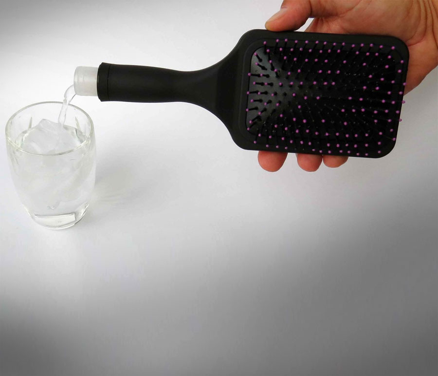 Hair Brush Flask