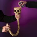 Skull And Spine Beer Bong - Spinal Cord Beer Bong Tube
