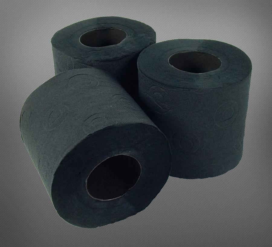 Black Toilet Paper