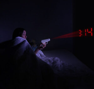 Laser Gun Alarm Clock