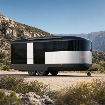 Aboard T4 hybrid-electric travel trailer square thumbnail