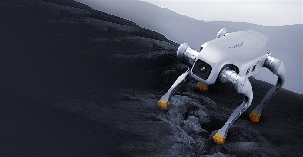 AGIBOT D1 Pro and Edu quadruped robot product banner