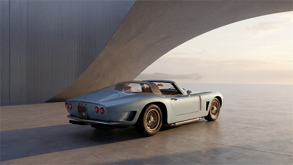 Bizzarrini 5300 Aperta Lusso open-top carbon-fiber roadster official image