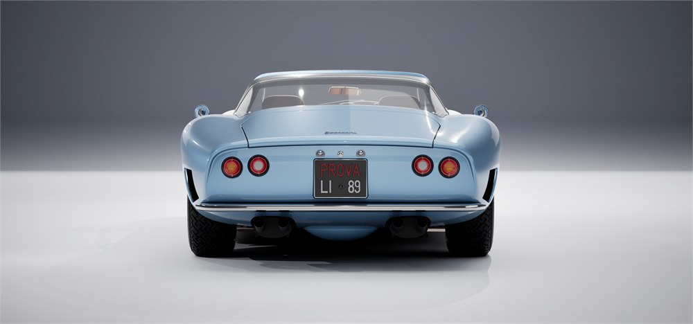 Bizzarrini 5300 Aperta Lusso open-top carbon-fiber roadster official image