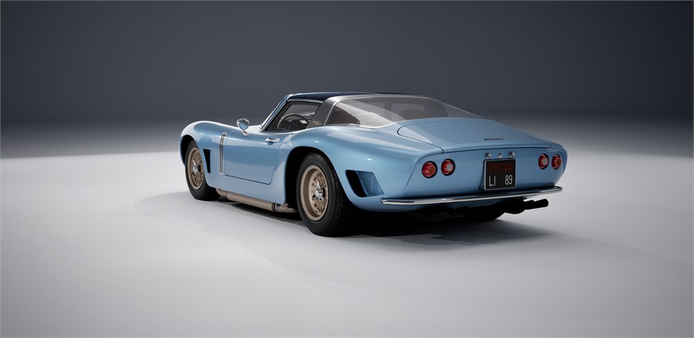 Bizzarrini 5300 Aperta Lusso open-top carbon-fiber roadster official image
