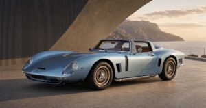 Generated editorial image of the Bizzarrini 5300 Aperta Lusso roadster