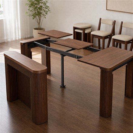 Coco Slim space-saving transforming dining table thumbnail