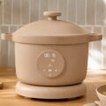 Designer multicooker on a kitchen counter