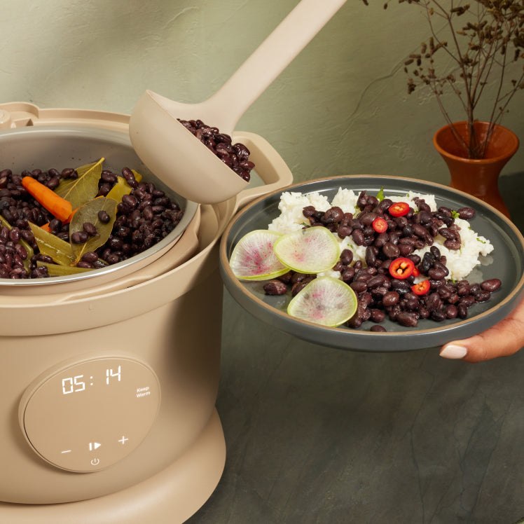 Our Place Dream Cooker cooking beans