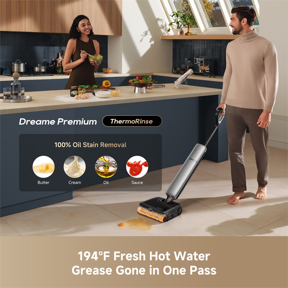 Dreame Aero Ultra Steam hot-water and foam cleaning feature image