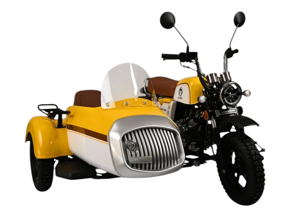 Official GZ Duo 125 sidecar mini motorcycle product image 1