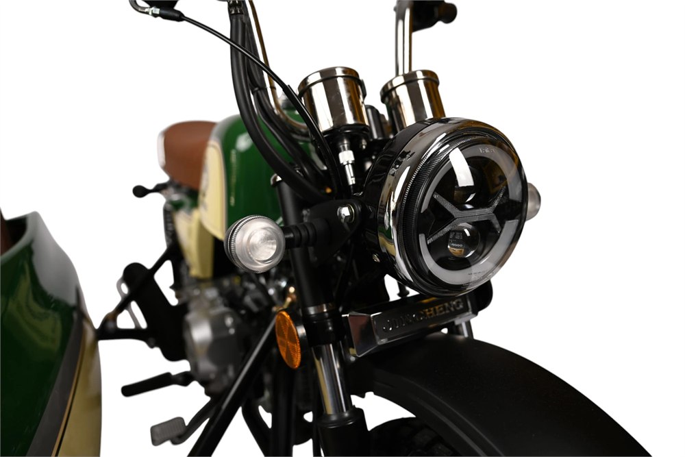 Official GZ Duo 125 sidecar mini motorcycle product image 7