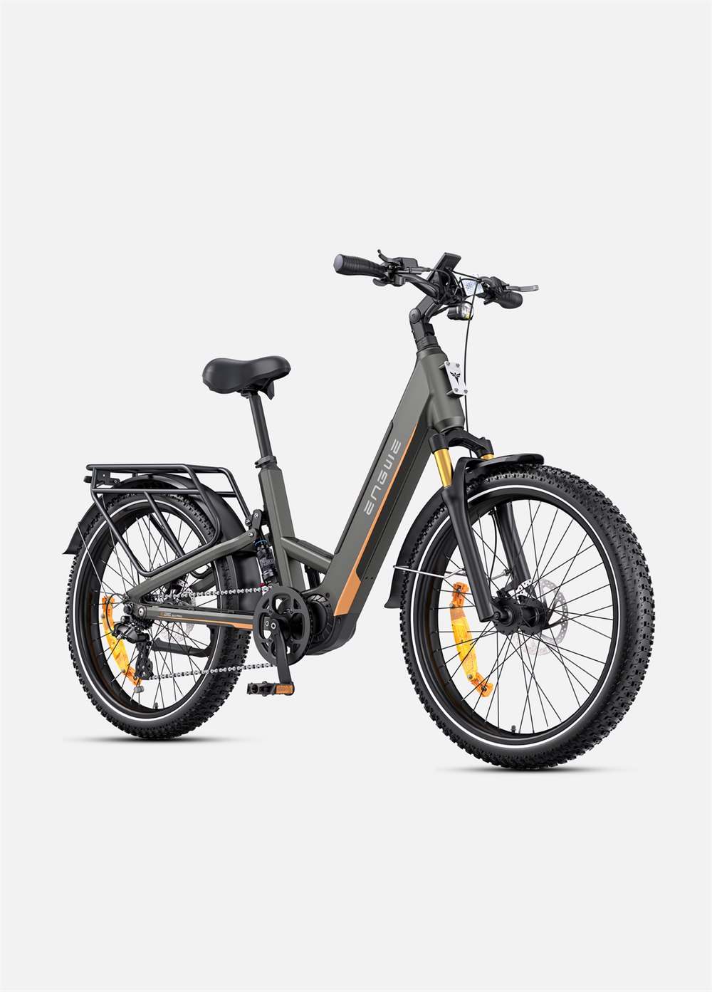 ENGWE E26 3.0 Pro smart eSUV e-bike in grey