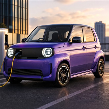 Honda Super-N compact electric city car front three-quarter thumbnail