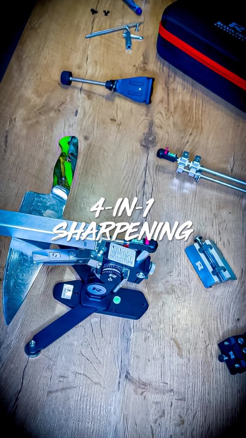 Ruixin Pro Omnix modular sharpening modes and attachments