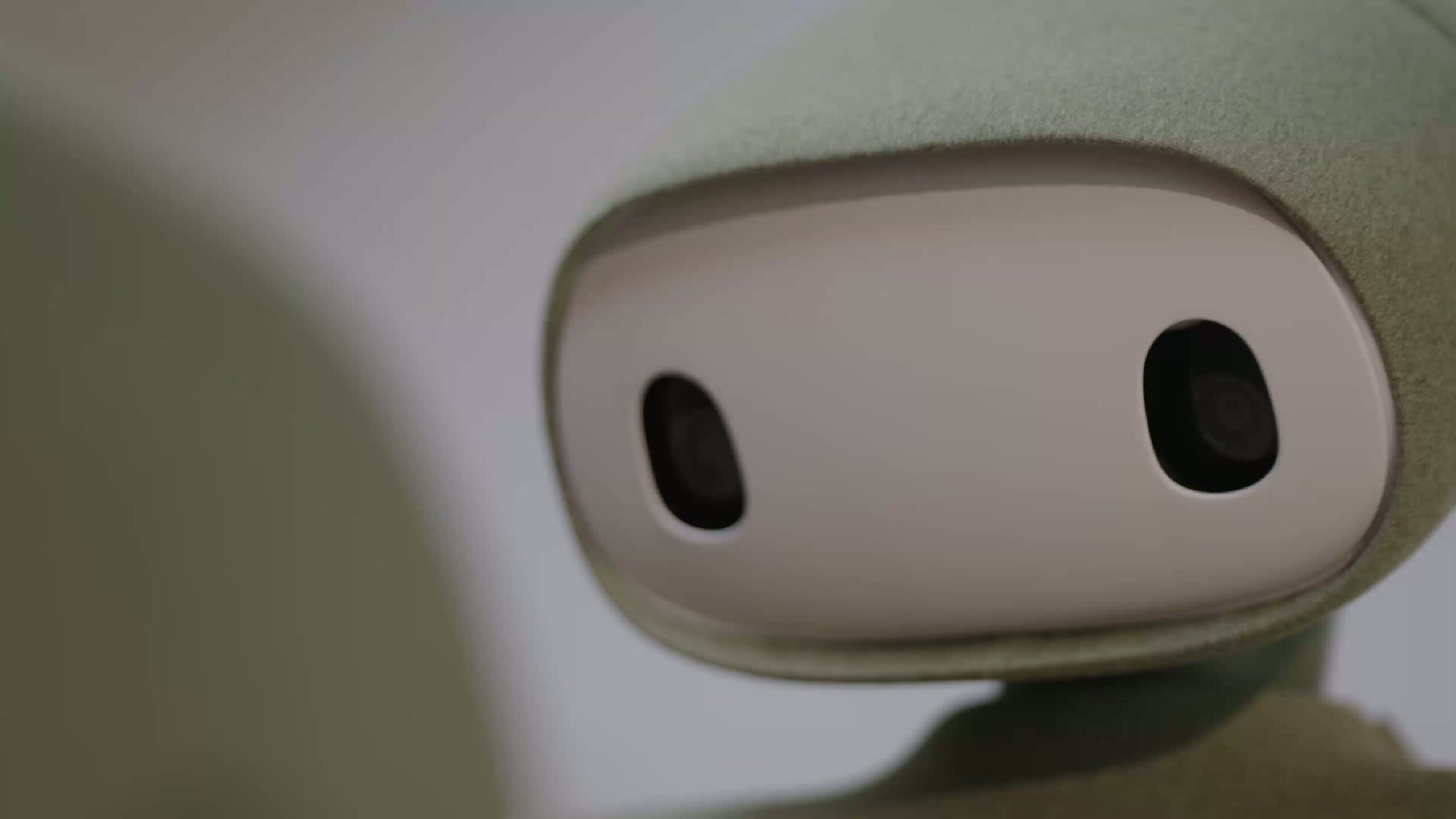 Isaac 1 home robot privacy and camera design detail