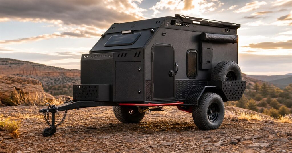 Kingdom Camping Adventure Pro Mini 2.0 rugged off-road camping trailer