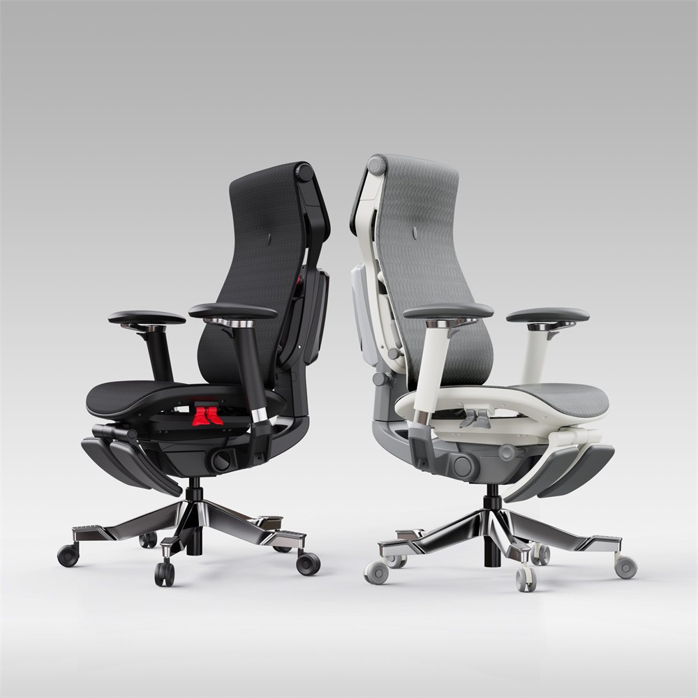 Two Lavenne R9 ergonomic chairs in a studio product lineup