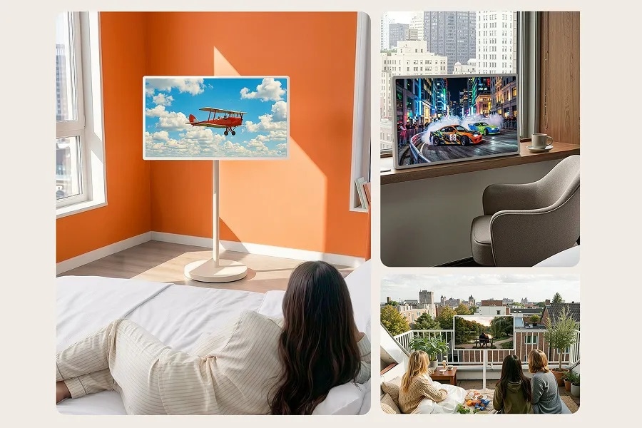 LG StanbyME 2 Max detachable touchscreen display with tabletop stand