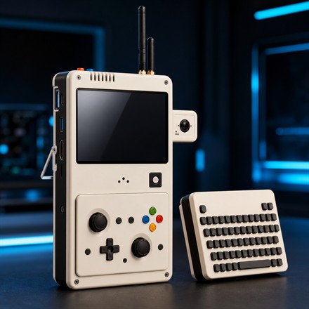 Mogozen CG Deck modular handheld PC with detachable keyboard module