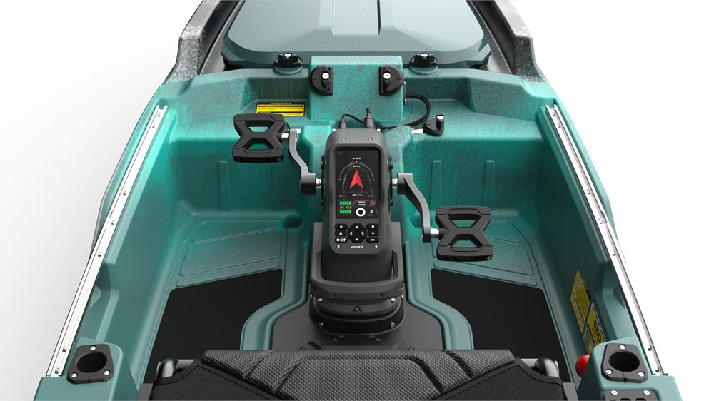 XPDL drive installed in a VoyaX MOSSA kayak