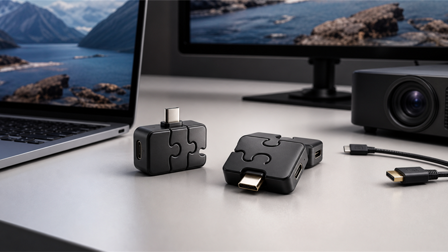 MouseArc G1 cable-free laptop to monitor setup