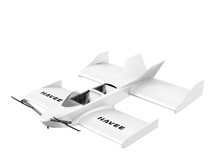 Two-seat cockpit area on the NAVEE WaveFly 5X watercraft