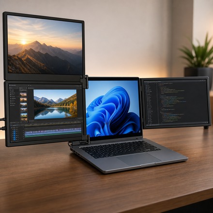 NexFold Fold7 portable triple monitor thumbnail