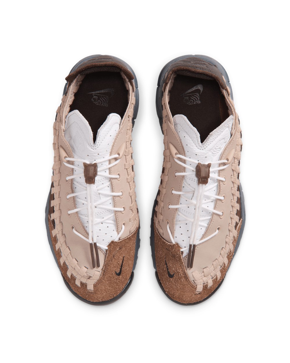 Nike x SOULGOODS Homescape Woven top view with asymmetrical lacing