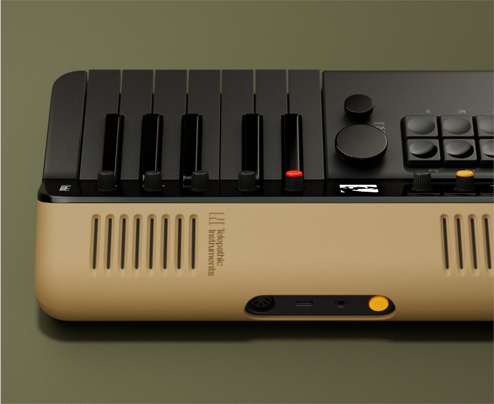Telepathic Instruments Orchid ORC-1 chord synthesizer ports