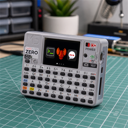CardputerZero pocket Raspberry Pi computer grid thumbnail