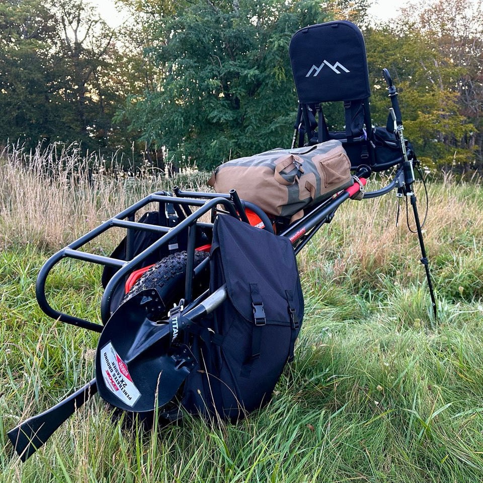 RuckTruck single-wheel hauler parked outdoors in official product photo