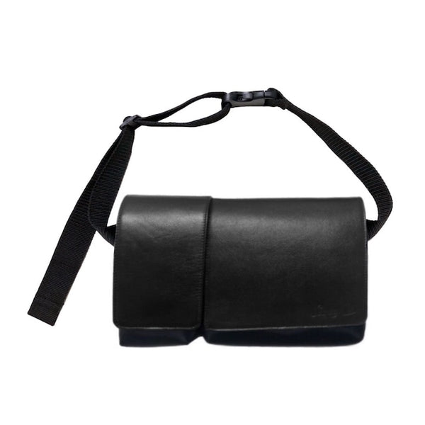 Black Secrecy CENTER BAG front view