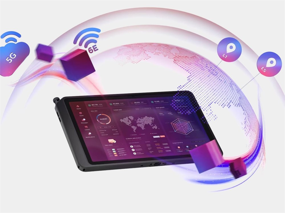 Lenovo ThinkTab X11 dual USB-C rugged tablet setup