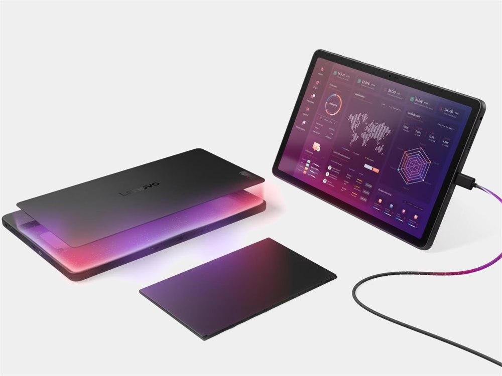 Lenovo ThinkTab X11 industrial rugged tablet product angle