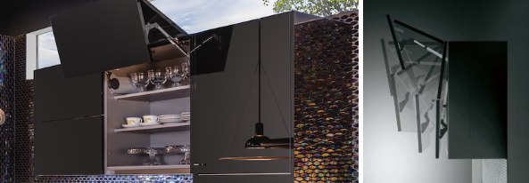 CORE storage options with wall and tall cabinet examples