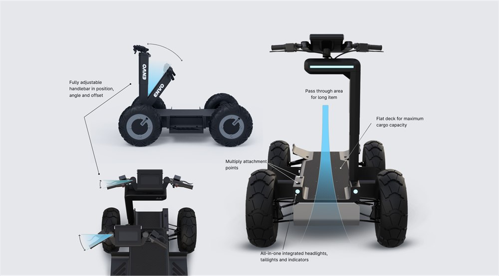 ENVO UPT modular light electric vehicle official product image 1