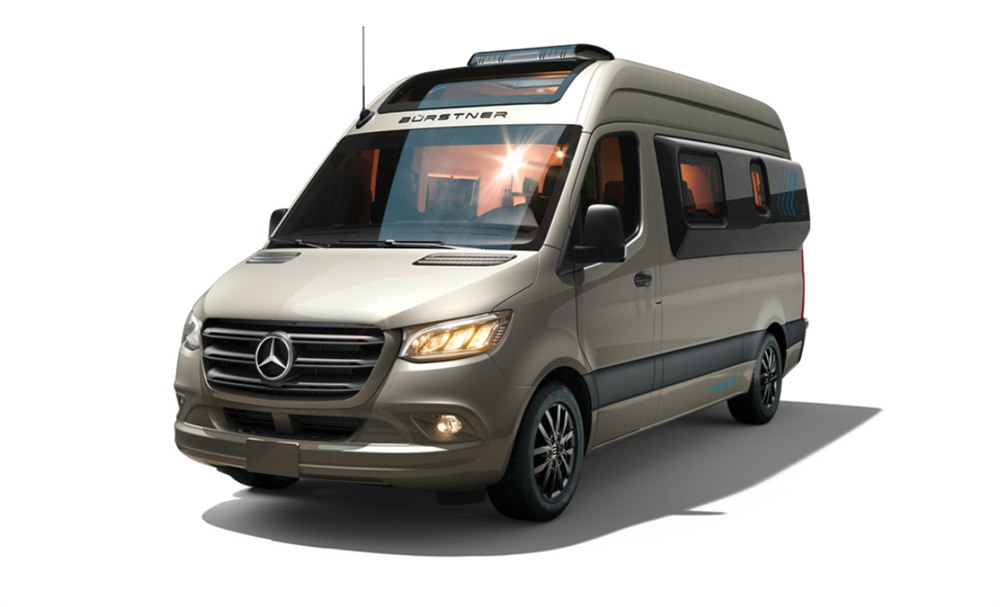 Buerstner Habiton 6.1 transforming camper van exterior