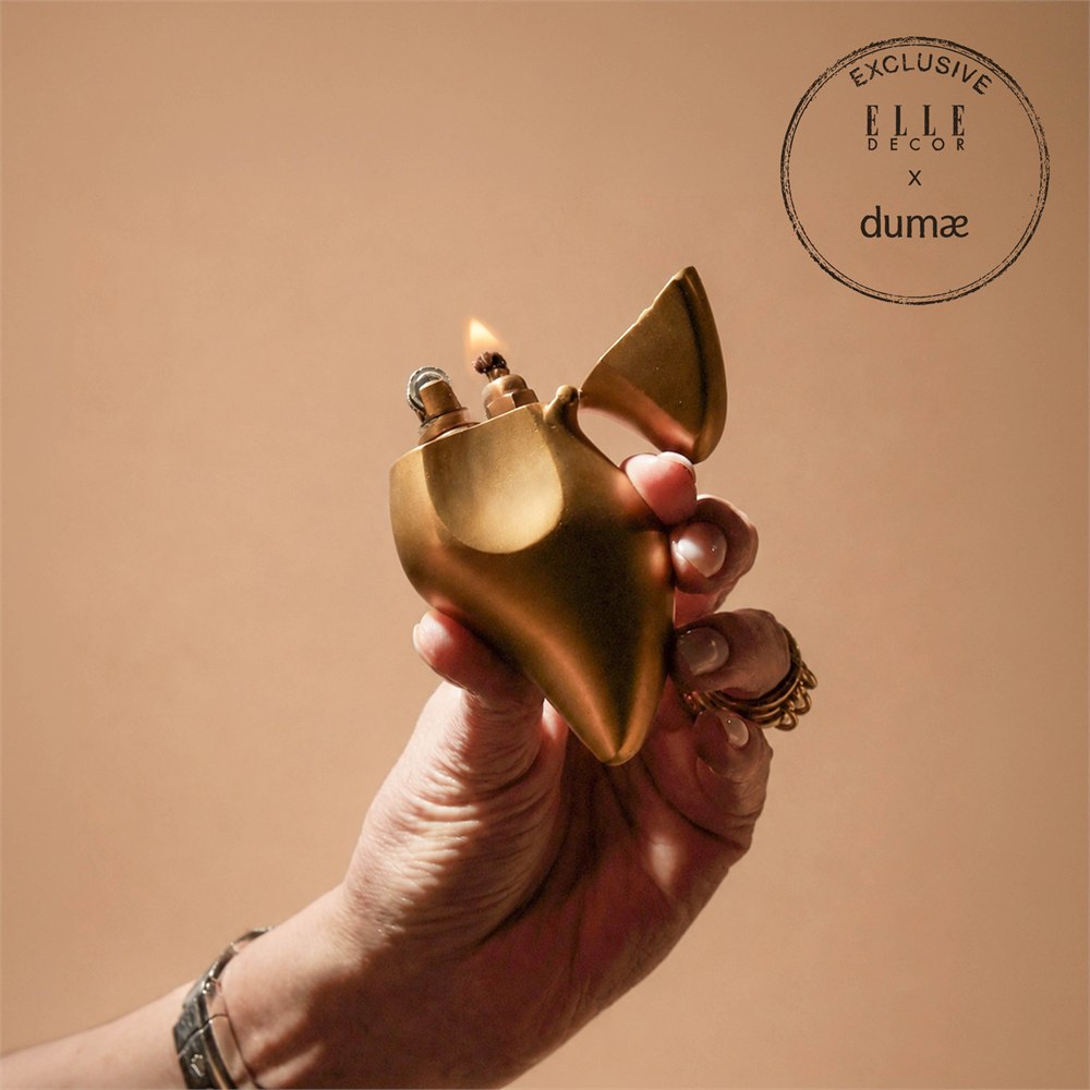 Dumae Kayla sculptural brass lighter product image 1