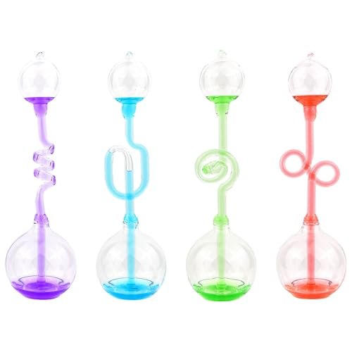 Assorted colored glass hand boiler science toys