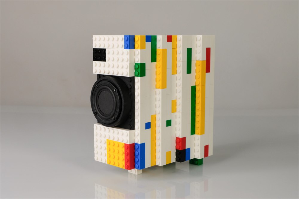 Audio Bricks brick-built loudspeaker module