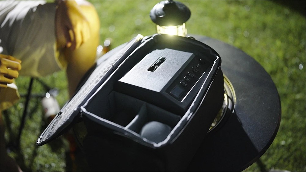 HEONE-X power station controls and tethered lighting base