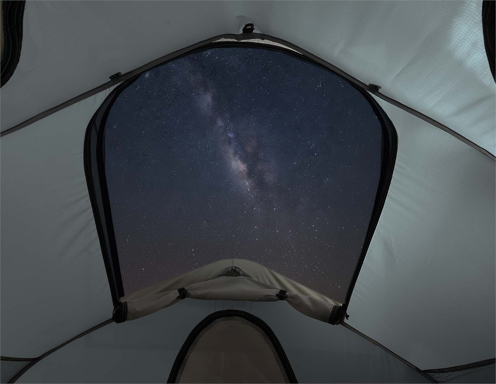 C6 Outdoor Rev Tent Gen 2 moonroof interior official product image